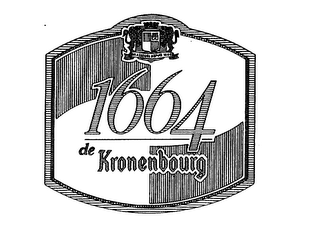 BRASSEURS DEPUIS 1664 1664 DE KRONENBOURG