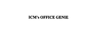 ICM'S OFFICE GENIE