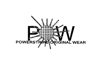 P W POWERSTRIKE ORIGINAL WEAR