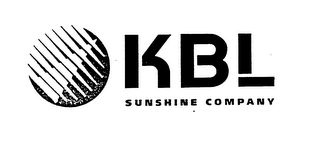 KBL SUNSHINE COMPANY