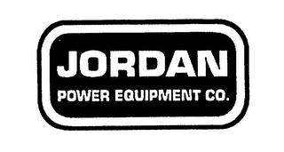 JORDAN POWER EQUIPMENT CO.