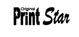 ORIGINAL PRINT STAR