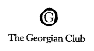 G THE GEORGIAN CLUB