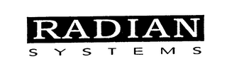 RADIAN SYSTEMS