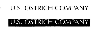 U.S. OSTRICH COMPANY