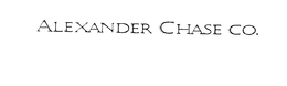 ALEXANDER CHASE CO.