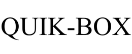 QUIK-BOX