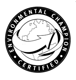 CERTIFIED ENVIRONMENTAL CHAMPION