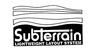 SUBTERRAIN LIGHTWEIGHT LAYOUT SYSTEM