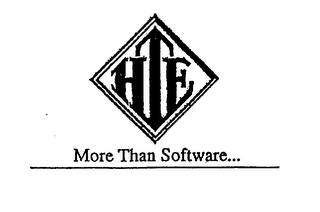 HTE MORE THAN SOFTWARE...