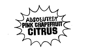 ABSOLUTELY PINK GRAPEFRUIT CITRUS