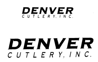 DENVER CULERY, INC.