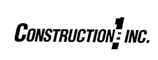 CONSTRUCTIONE 1 INC.