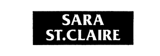 SARA ST. CLAIRE