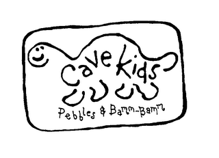 CAVE KIDS PEBBLES & BAMM-BAMM