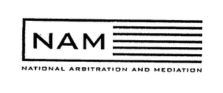 NAM NATIONAL ARBITRATION AND MEDIATION