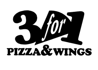3FOR1 PIZZA&WINGS