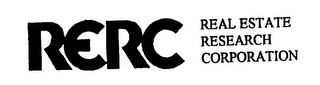 RERC REAL ESTATE RESEARCH CORPORATION