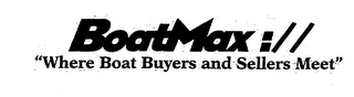 BOATMAX :// "WHERE BOAT BUYERS AND SELLERS MEET"