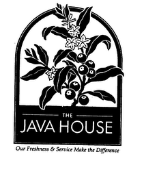 THE JAVA HOUSE OUR FRESHNESS & SERVICE MAKE THE DIFFERENCE