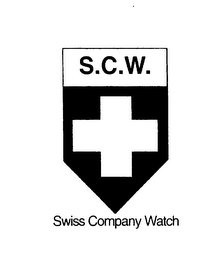 S.C.W. SWISS COMPANY WATCH