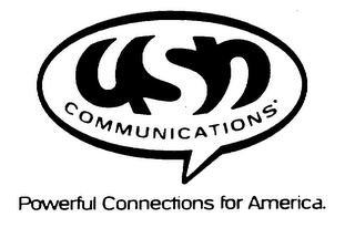 USN COMMUNICATIONS POWERFUL CONNECTIONS FOR AMERICA.