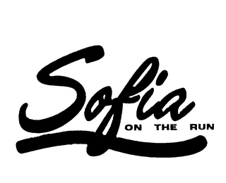 SOFIA ON THE RUN