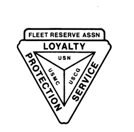 FLEET RESERVE ASSN LOYALTY SERVICE PROTECTION USN USCG USMC