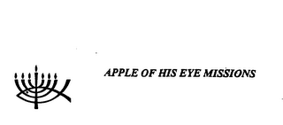 APPLE OF HIS EYE MISSIONS