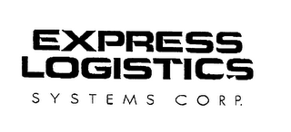 EXPRESS LOGISTICS SYSTEMS CORP.