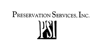 PSI PRESERVATION SERVICES, INC.