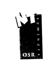 NT SEMINARS OSR