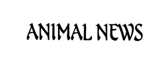 ANIMAL NEWS