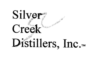 SILVER CREEK DISTILLERS, INC.