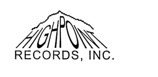 HIGHPOINT RECORDS, INC.