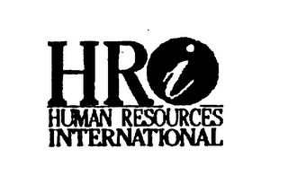 HRI HUMAN RESOURCES INTERNATIONAL