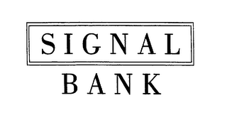 SIGNAL BANK