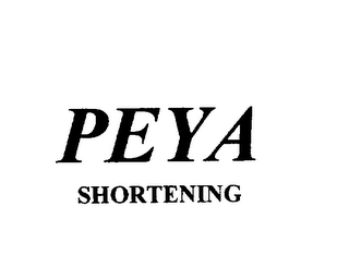 PEYA SHORTENING