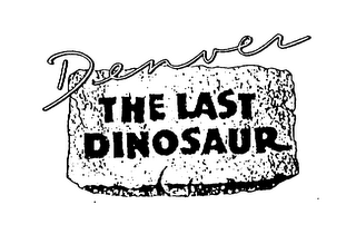 DENVER THE LAST DINOSAUR