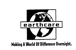 EARTHCARE MAKING A WORLD OF DIFFERENCE OVERNIGHT