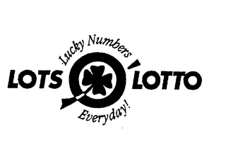 LOTS O' LOTTO LUCKY NUMBERS EVERYDAY!