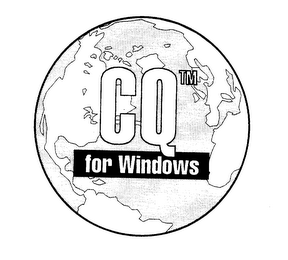 CQ FOR WINDOWS