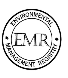 EMR ENVIRONMENTAL MANAGEMENT REGISTRY