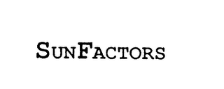 SUNFACTORS