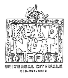 ISLAND NUT CO UNIVERSAL CITYWALK