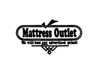 MATTRESS OUTLET WE WILL BEAT ANY ADVERTISED PRICE!!