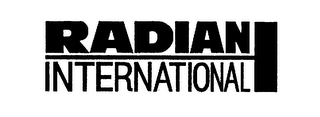 RADIAN INTERNATIONAL