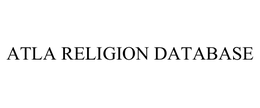 ATLA RELIGION DATABASE