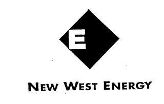 E NEW WEST ENERGY