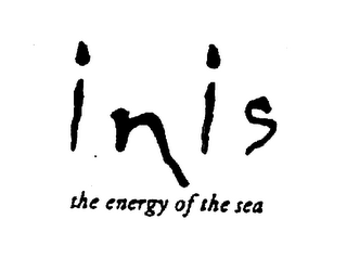 INIS THE ENERGY OF THE SEA